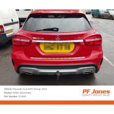 Mercedes GLA X156 2014 Onwards Westfalia Detachable Towbar