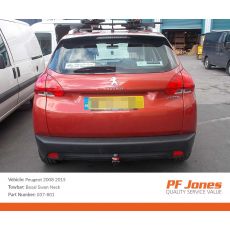 Peugeot 2008 SUV 2013 Onwards Oris Swan Neck Towbar