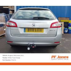 Peugeot 308 Estate 2008-2014 Witter Fixed Flange Towbar