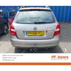 Skoda Fabia Estate 2007 on Witter Flange towbar