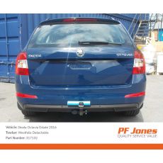 Skoda Octavia Estate 2013-2018 Westfalia Detachable Towbar