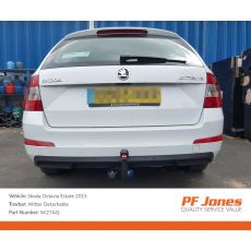 Skoda Octavia Estate 2013 Onwards Witter Detachable Tow bar