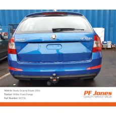 Skoda Octavia Estate 2013 Onwards Flange Neck Tow bar