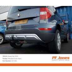 Genuine skoda yeti outlet towbar