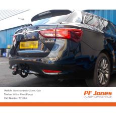Toyota Avensis Estate 2014 Fixed Flange Tow Bar Witter TY158A