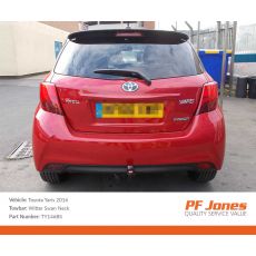 Toyota Yaris Towbar Witter Swan neck 2014 onwards