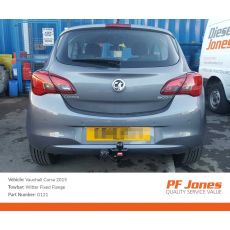 Vauxhall Corsa 2015 Fixed Flange tow bar witter G121