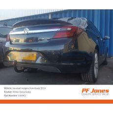 Vauxhall Insignia Hatchback 2009 Onwards Witter Detachable Tow bar