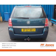 Vauxhall Zafira 2007 fixed witter flange