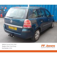 Vauxhall Zafira 2007 fixed witter flange