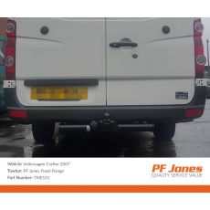 Volkswagen Crafter Van 2006 Onwards PF Jones Fixed Flange Towbar Without Step
