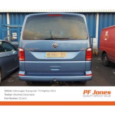 Volkswagen T6 Transporter 2015 Onwards Westfalia Detachable Towbar
