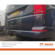 Volkswagen T6 Transporter 2015 Onwards Westfalia Detachable Towbar