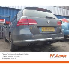 Volkswagen Passat Estate 2012 Fixed Swan Neck Tow Bar Westfalia 32182
