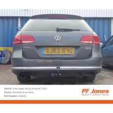Volkswagen Passat Estate 2012 Fixed Swan Neck Tow Bar Westfalia 32182
