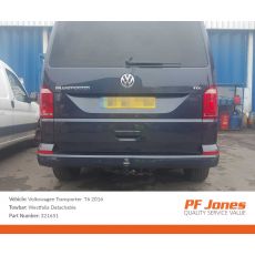 Volkswagen T6 Caravelle 2015 Onwards Westfalia Detachable Towbar