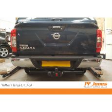Nissan Navara NP300 2016 on Witter Flange tow bar