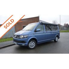 Blue VW T6 LWB Campervan Conversion