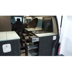 VW T6 LWB Interior - Soft Close Drawers/Cabinets