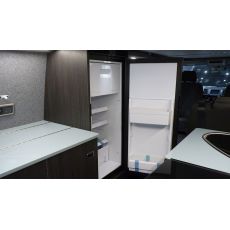 VW T6 LWB Kitchen Interior – Fridge and Work Surface