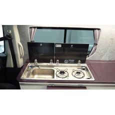 Renault Trafic SWB Interior - Sink/Hob Combination