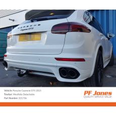 Porsche Cayenne 2003 Onwards Westfalia Detachable Towbar