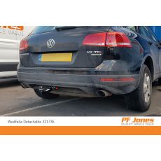 Volkswagen Touareg Westfalia Detachable Towbar