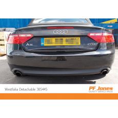 Audi A5 Westfalia Detachable towbar neck off