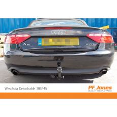Audi A5 Westfalia Detachable towbar neck on