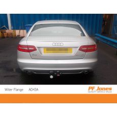 Audi A6 Witter Flange Towbar Low View