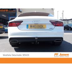 Audi A7 Westfalia Detachable Towbar Fitted