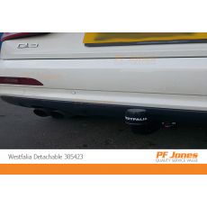 Audi Q3 Westfalia Detachable Towbars fitting