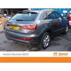 Audi Q3 Westfalia Detachable Towbar Side Rear View Neck Removed 305423