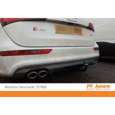 Audi Q5 Westfalia Detachable Towbar fitted