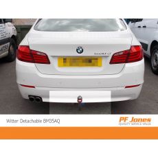 BMW 5 Series Saloon F10 2010-2017 Witter Detachable Towbar Neck Highlighted