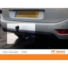 Citroen C4 Picasso 2013 Onwards Witter Detachable Towbar Close Up