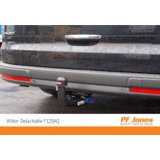 Ford Galaxy Detachable Towbar Fitted Low Angle Shot