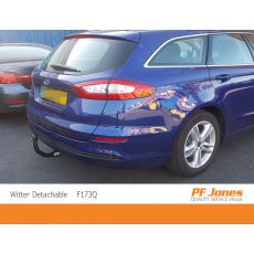 Ford Mondeo Estate Witter Detachable Towbar Neck Fitted Side Angle
