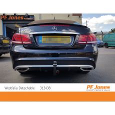 Mercedes E Class Coupe Westfalia Detachable Towbar Fitting