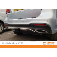 Mercedes GLE Westfalia DetachableTowbars Fitting