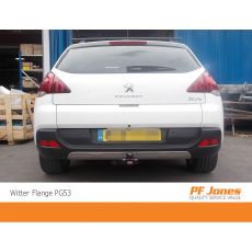 Peugeot 3008 Crossover Witter Fixed Flange Towbar