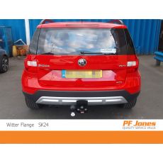Skoda Yeti Witter Flange Towbar