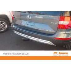 Skoda Yeti Westfalia Towbar Neck View