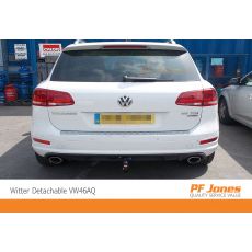 VW Touareg Witter Detachable Towbar fitted