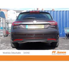 Vauxhall Insignia Sports Tourer Westfalia Detachable Towbar Neck Removed Step Back Angle