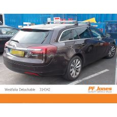 Vauxhall Insignia Sports Tourer Westfalia Detachable Towbar Neck Removed Side Angle