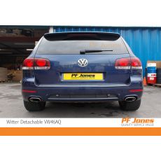 VW Touareg Detachable Towbars fitted