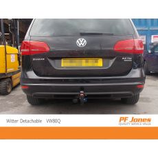 Volkswagen Sharan Witter Detachable Towbar Neck Fitted