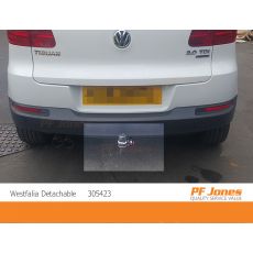 Volkswagen Tiguan Westfalia Detachable Towbar