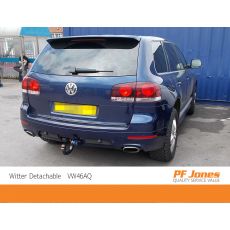 VW Touareg Witter Detachable Towbar Side View